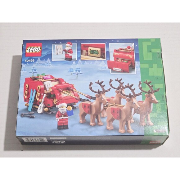 LEGO Santa's Sleigh Set 40499 343 Pieces Christmas Reindeer 9+ Building Toy - Picture 4 of 6